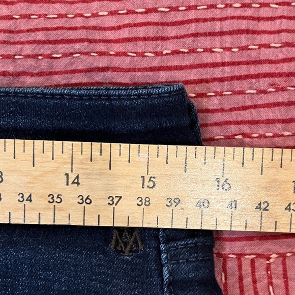 Mavi women’s size 29 dark wash blue Skinny Jeans with Zip tassel - Picture 10 of 16